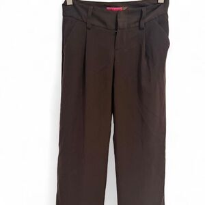 Alice + Olivia wide leg brown pants